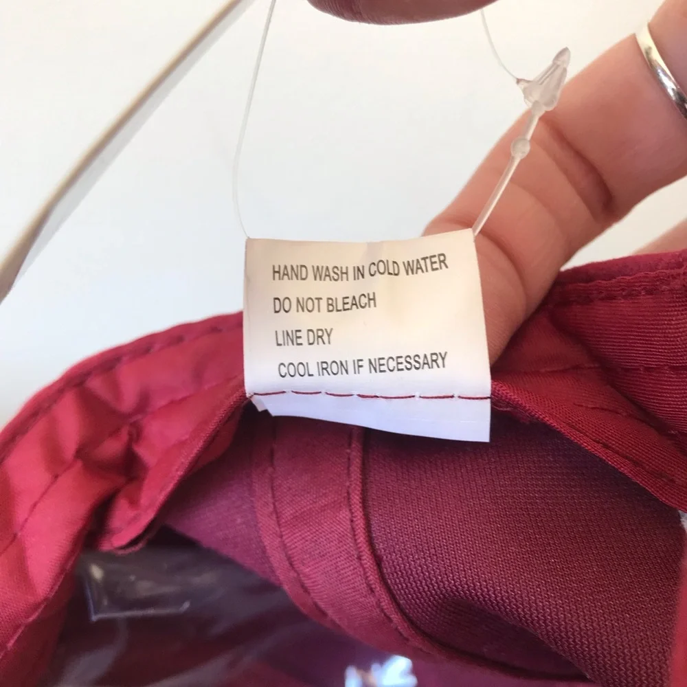 Velvet Burgundy Cap-NWT